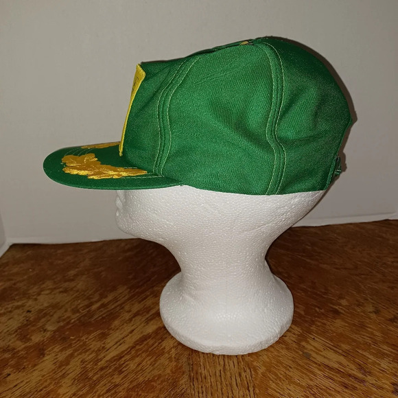 Vintage Ellis County Equipment Inc John Deere Trucker Snapback Cap Hat Patch. Se - Picture 4 of 6